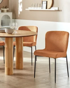 Sæt med 2 spisebordsstole ADA Orange
