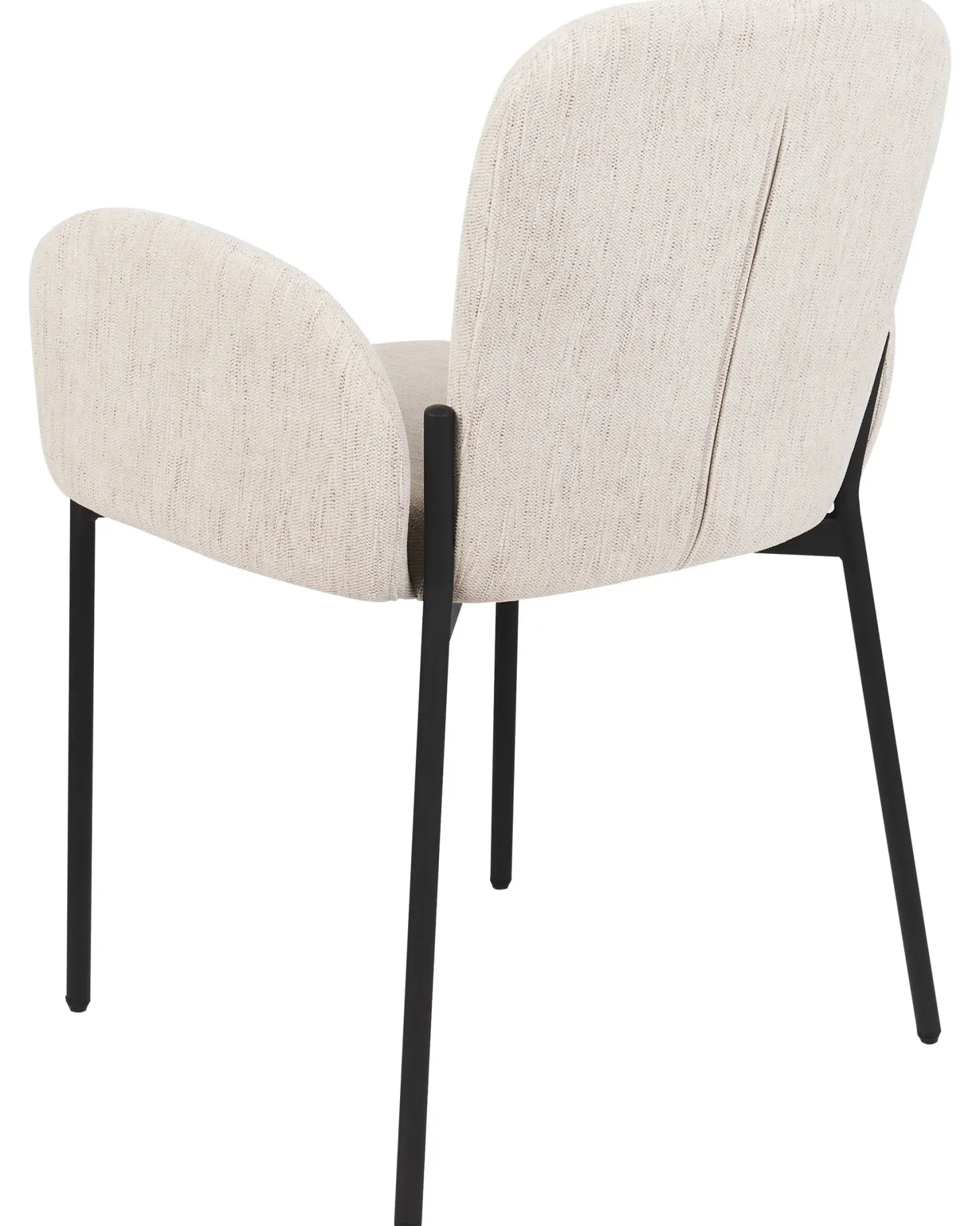 Sæt med 2 spisebordsstole ALBEE Beige