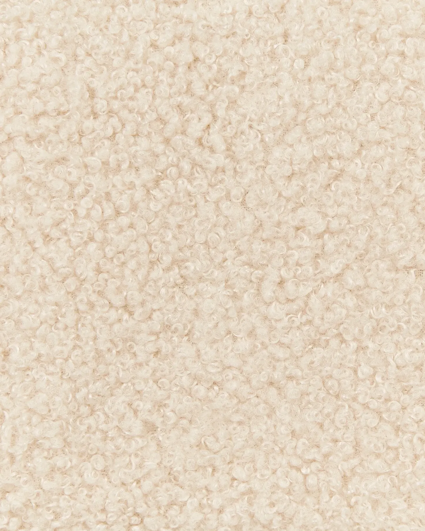 Sæt med 2 spisebordsstole ALLISON Boucle Lys Beige