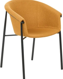 Sæt med 2 spisebordsstole AMES Orange