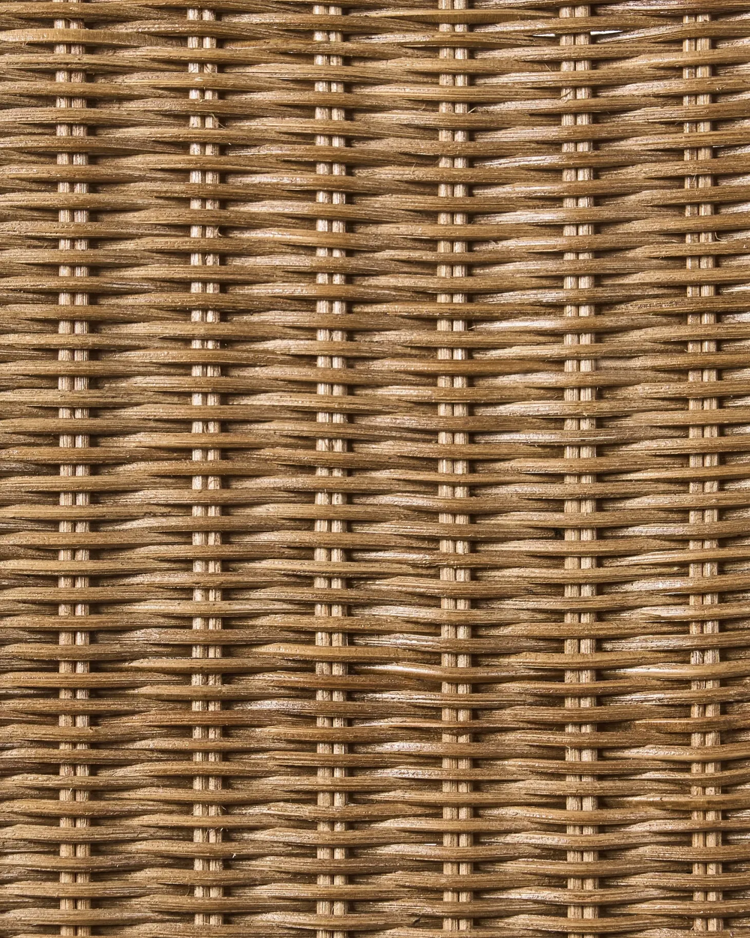 Sæt med 2 spisebordsstole ANDES Rattan Brun