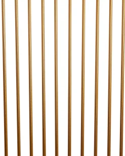 Sæt med 2 spisebordsstole APPLETON Metal Guld
