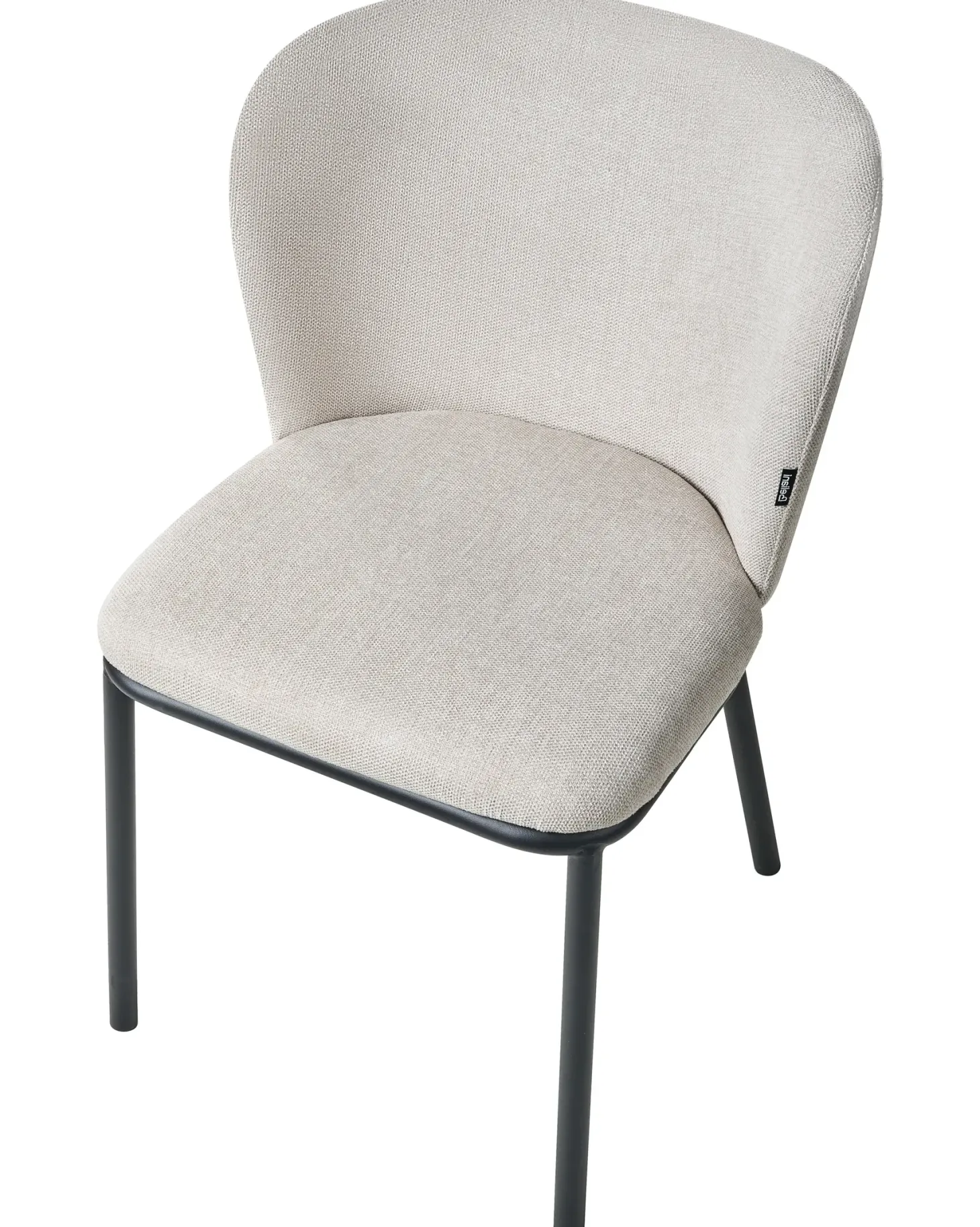 Sæt med 2 spisebordsstole ARTESIA Lys Beige