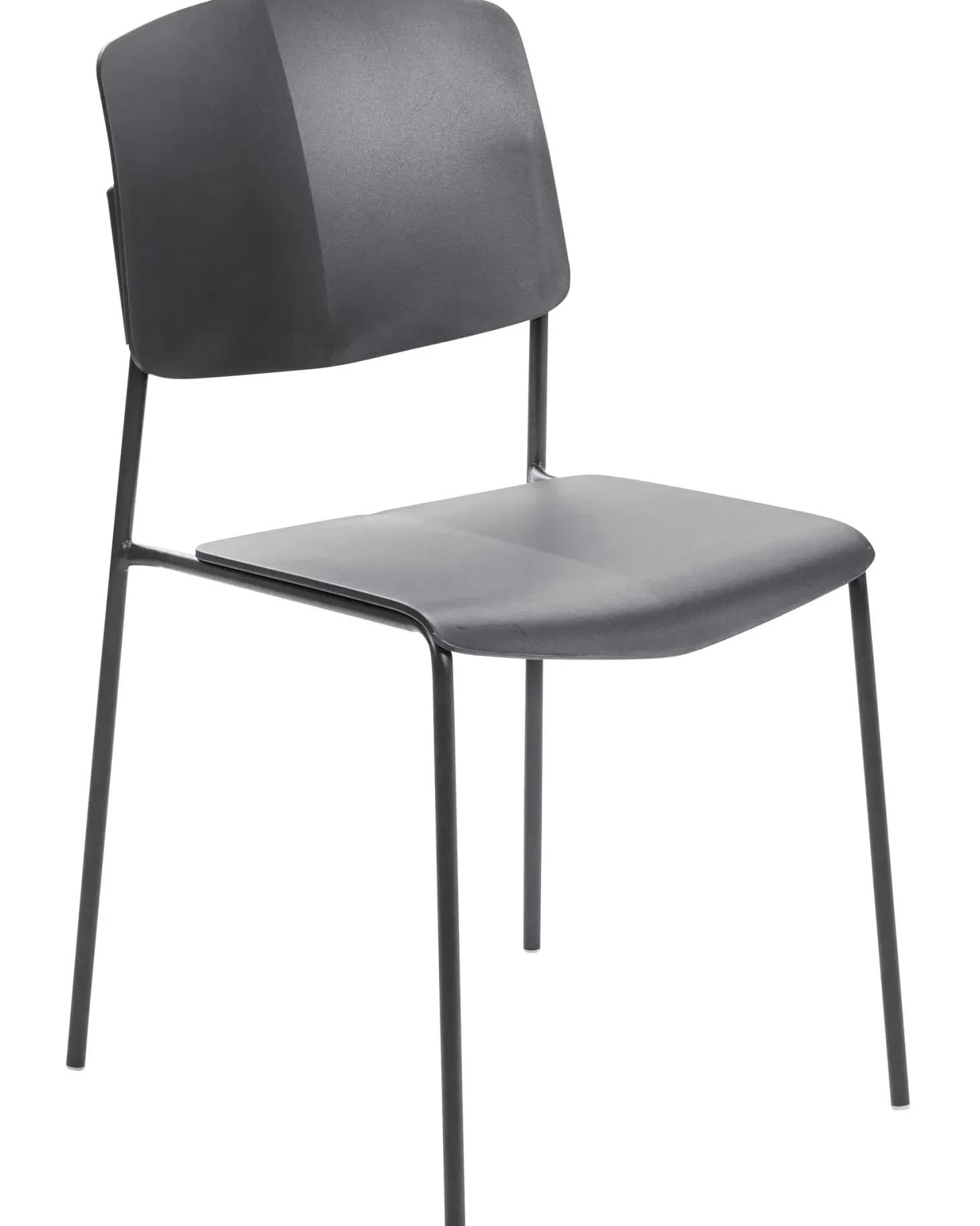 Sæt med 4 spisebordsstole ASTORIA Sort