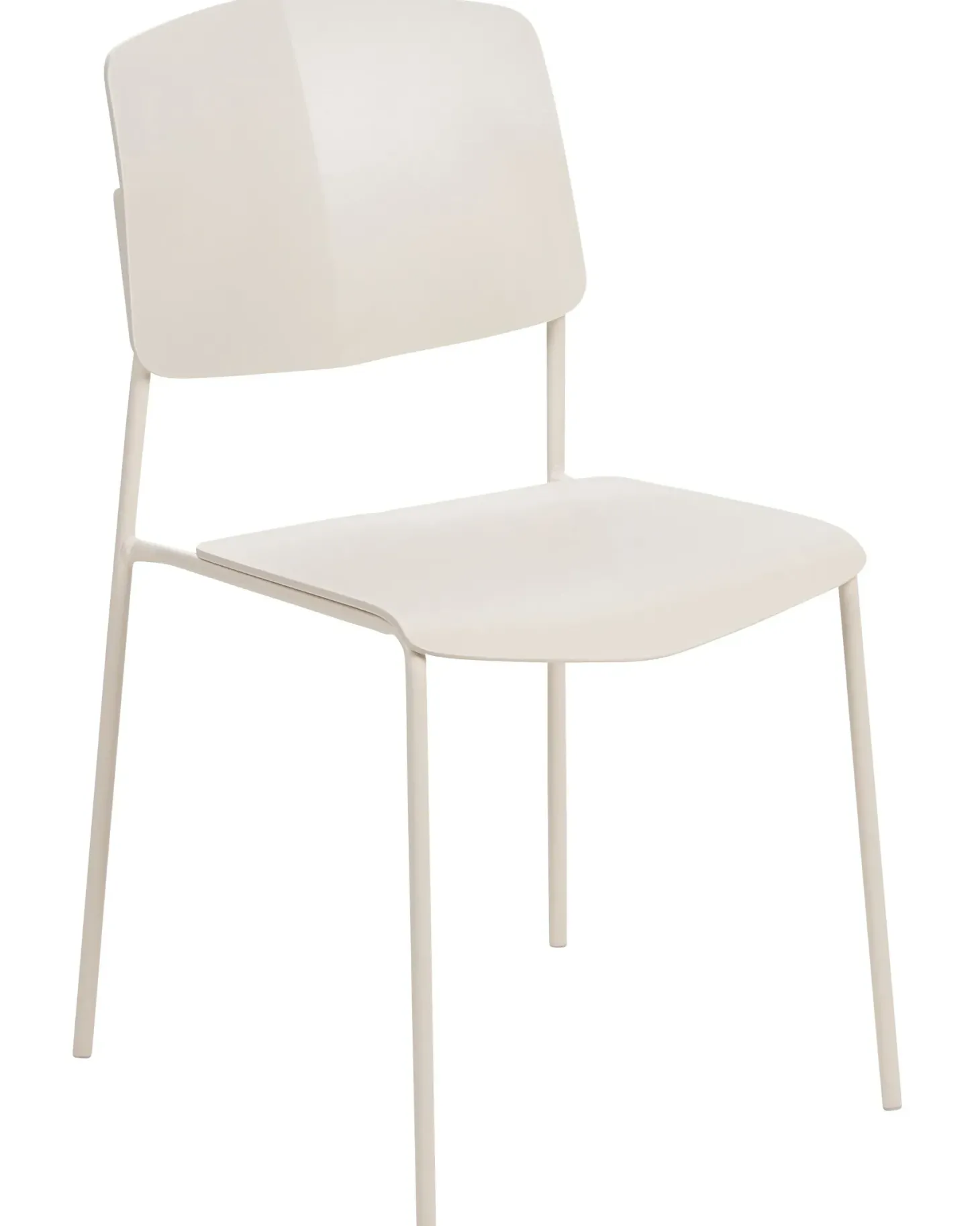 Sæt med 4 spisebordsstole ASTORIA Beige