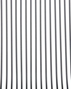 Sæt med 2 spisebordsstole AURORA Metal Sort