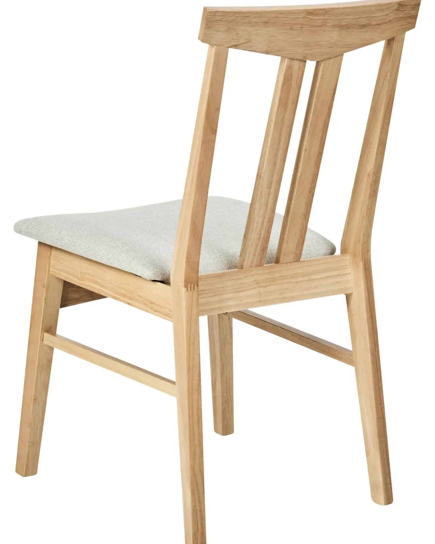 Sæt med 2 spisebordsstole AVALON Træ Lys Beige