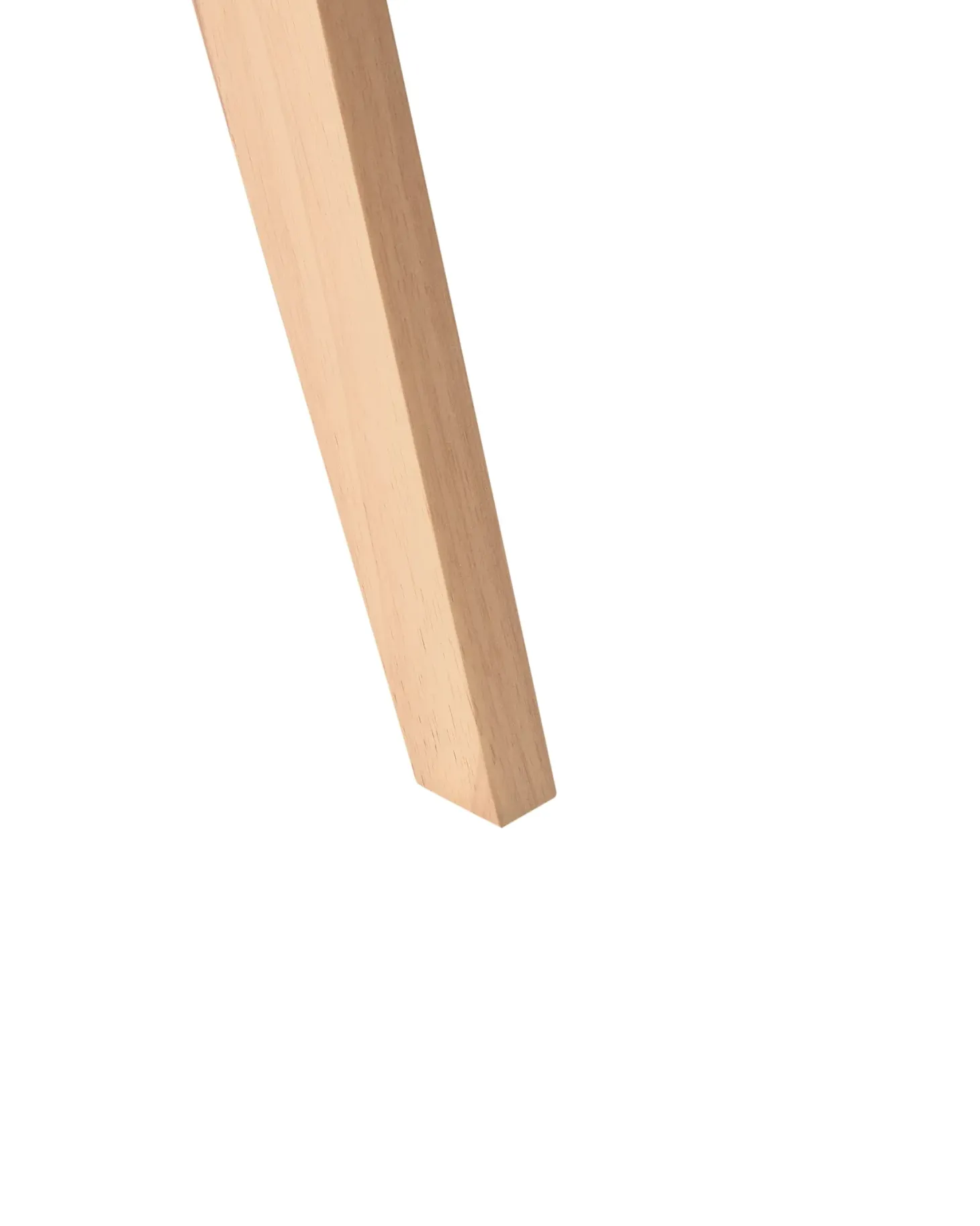 Sæt med 2 spisebordsstole AVA Træ Lysebrun/beige