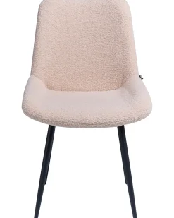 Sæt med 2 spisebordsstole AVILLA Boucle Beige