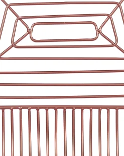 Sæt med 2 spisebordsstole BEATTY Metal Rosa guld