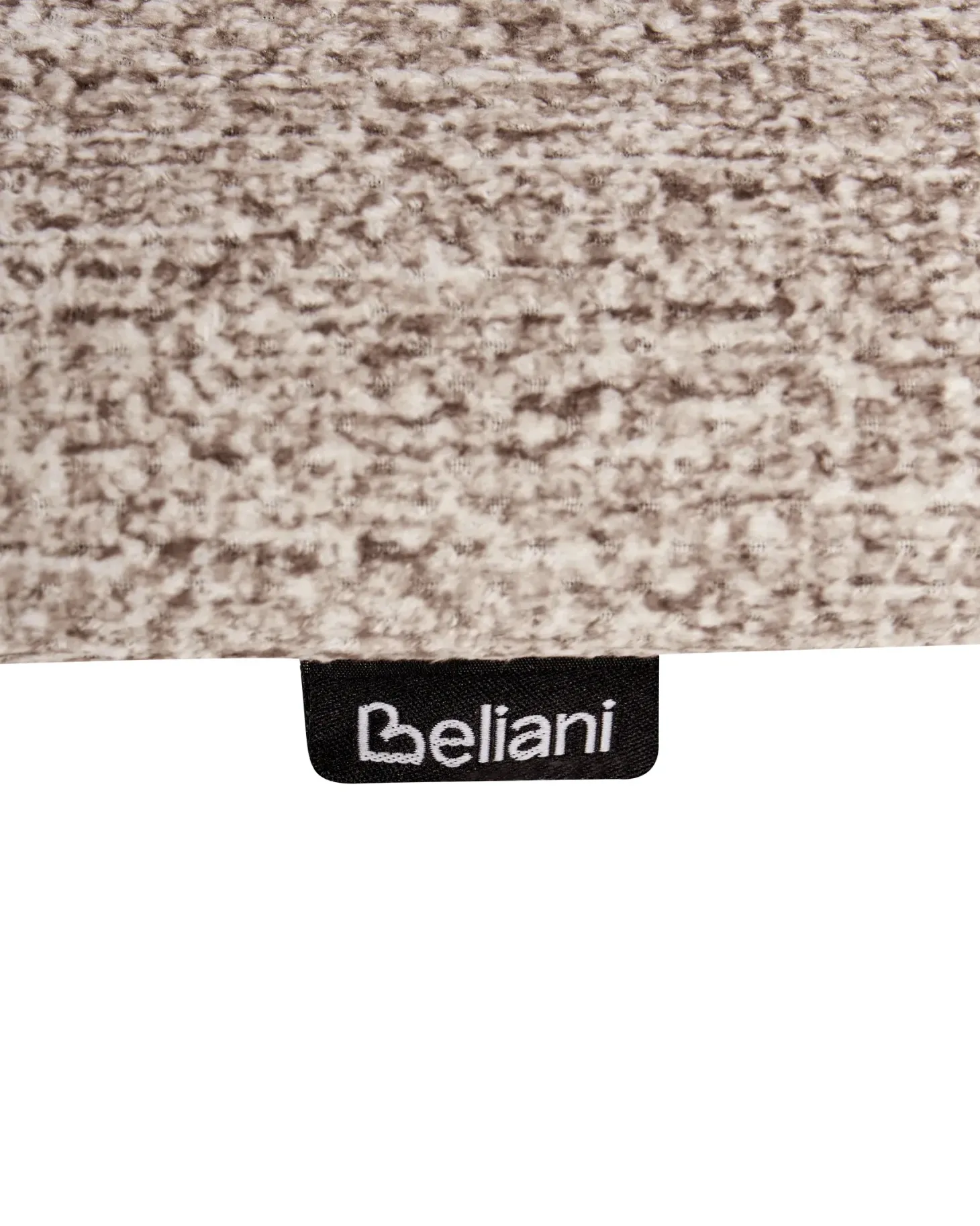 Sæt med 2 spisebordsstole BLANE Boucle Lysebrun/taupe
