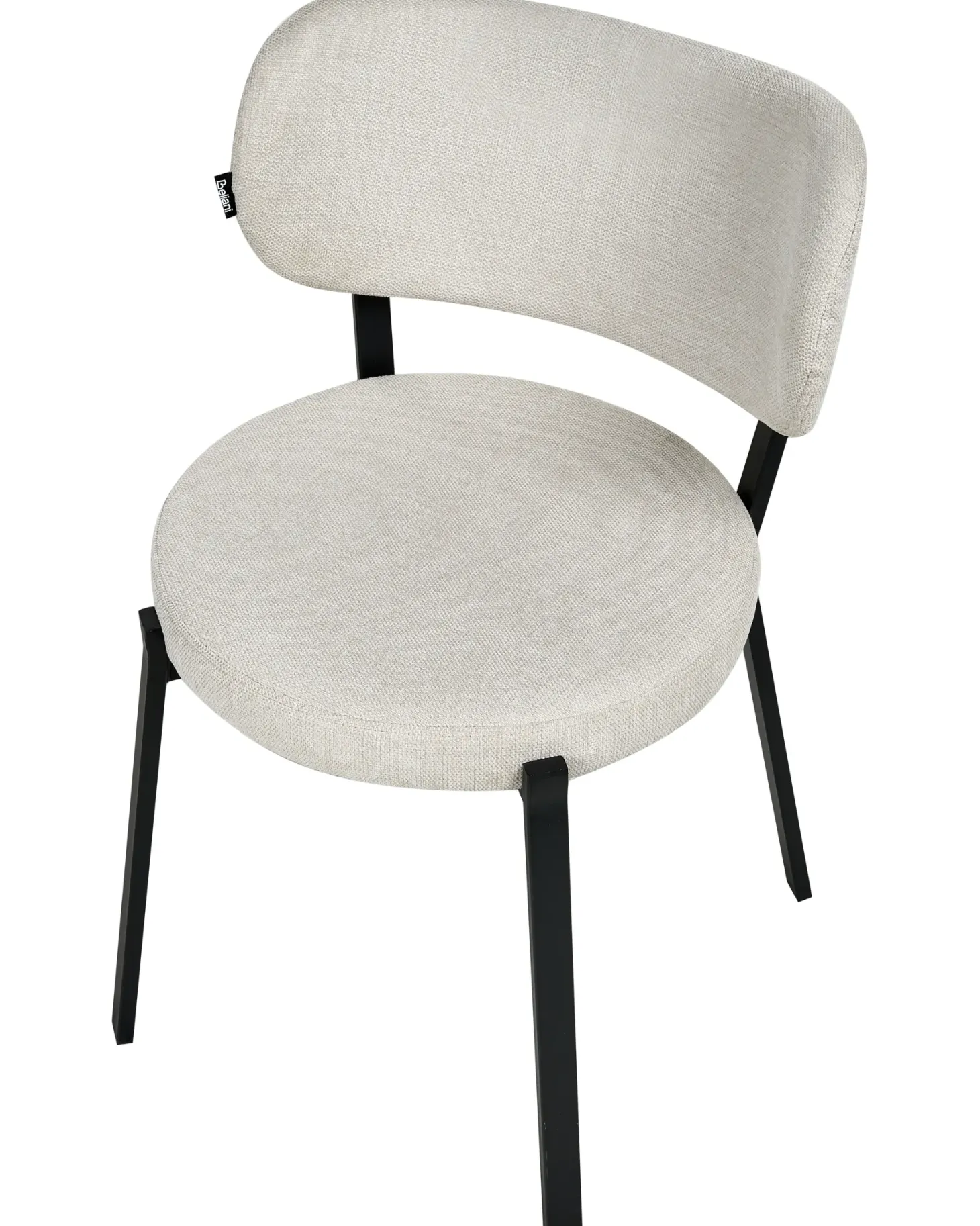 Sæt med 2 spisebordsstole BRONTE Lys Beige