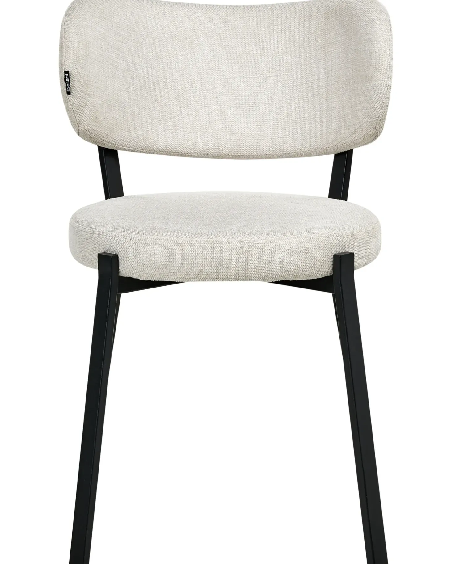 Sæt med 2 spisebordsstole BRONTE Lys Beige