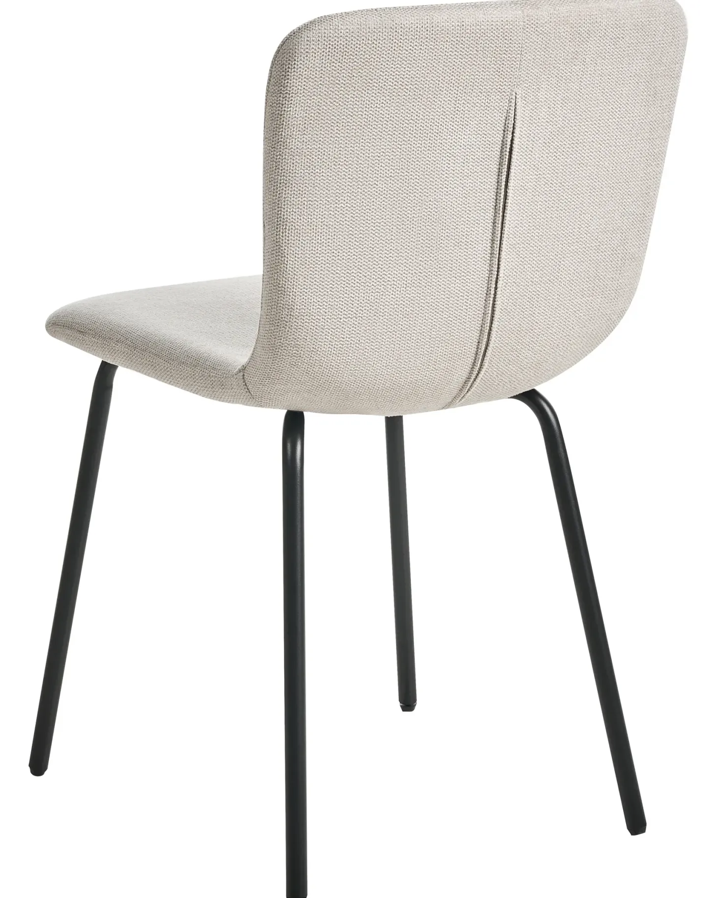 Sæt med 4 spisebordsstole CALDWELL Lys Beige
