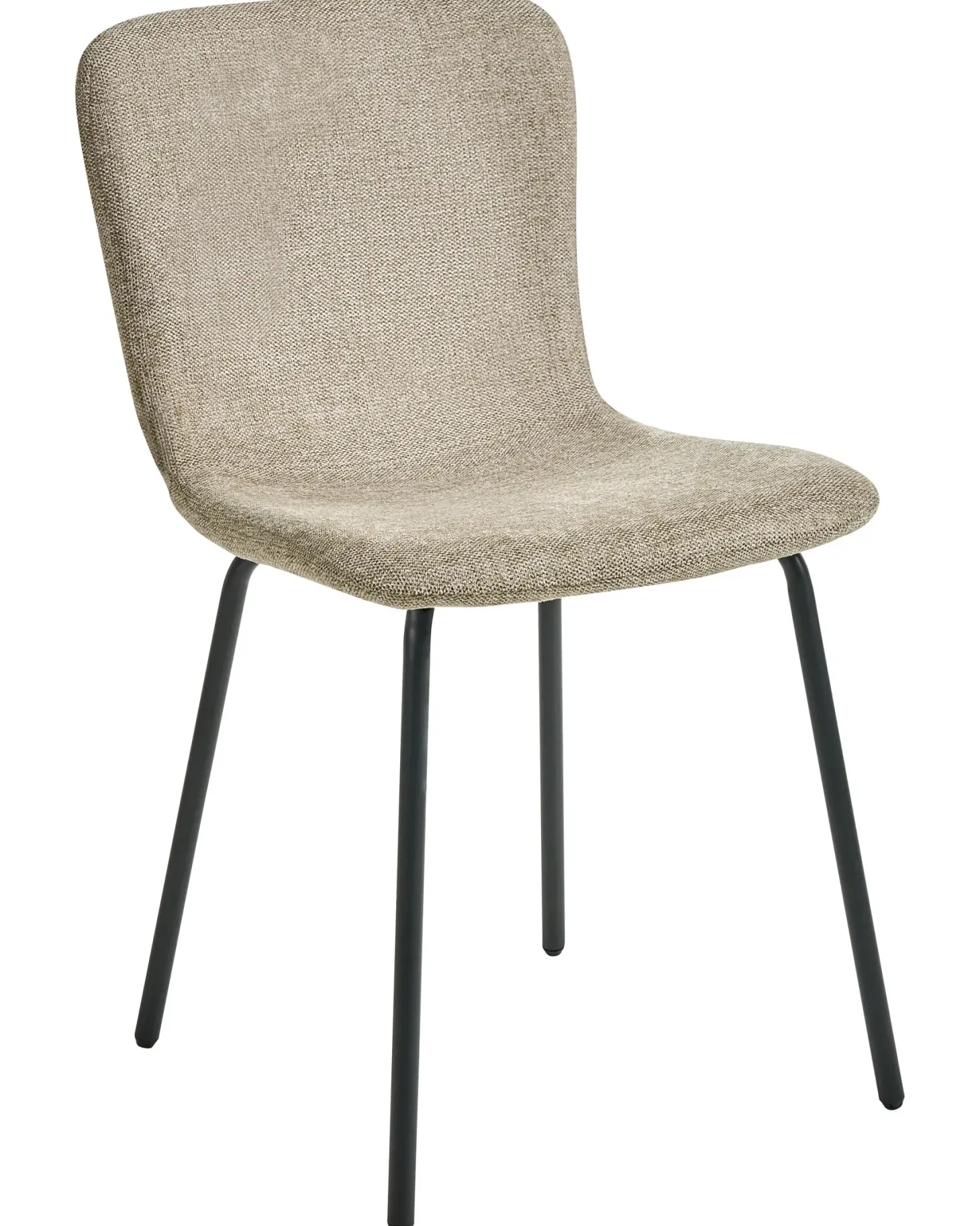 Sæt med 4 spisebordsstole CALDWELL Beige