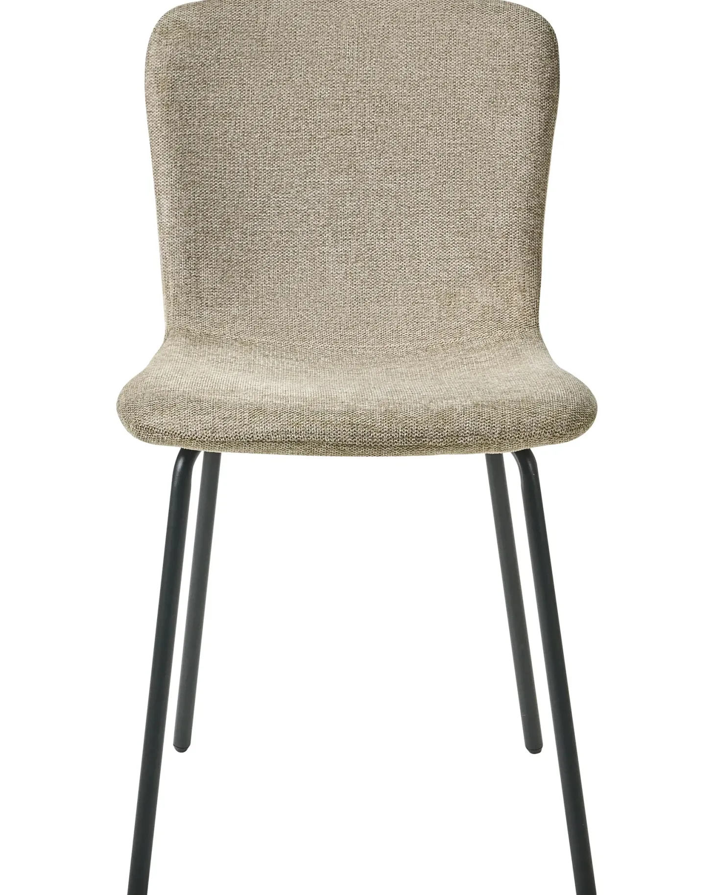Sæt med 4 spisebordsstole CALDWELL Beige