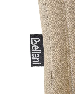 Sæt med 2 spisebordsstole CALGARY Sand Beige