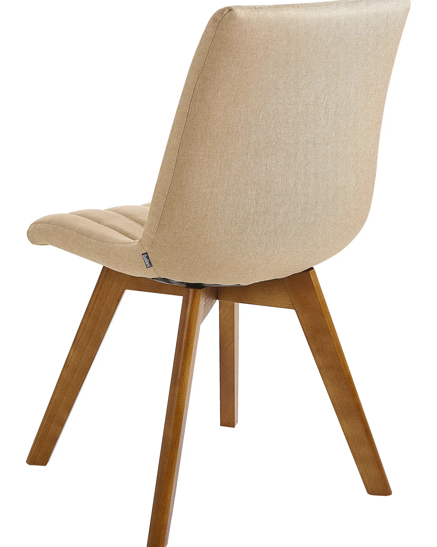 Sæt med 2 spisebordsstole CALGARY Sand Beige