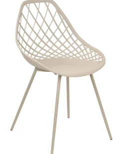 Sæt med 2 spisebordsstole CANTON II Beige