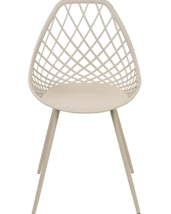Sæt med 2 spisebordsstole CANTON II Beige