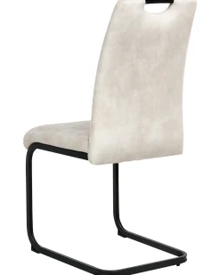 Sæt med 4 spisebordsstole CISCO Lys Beige