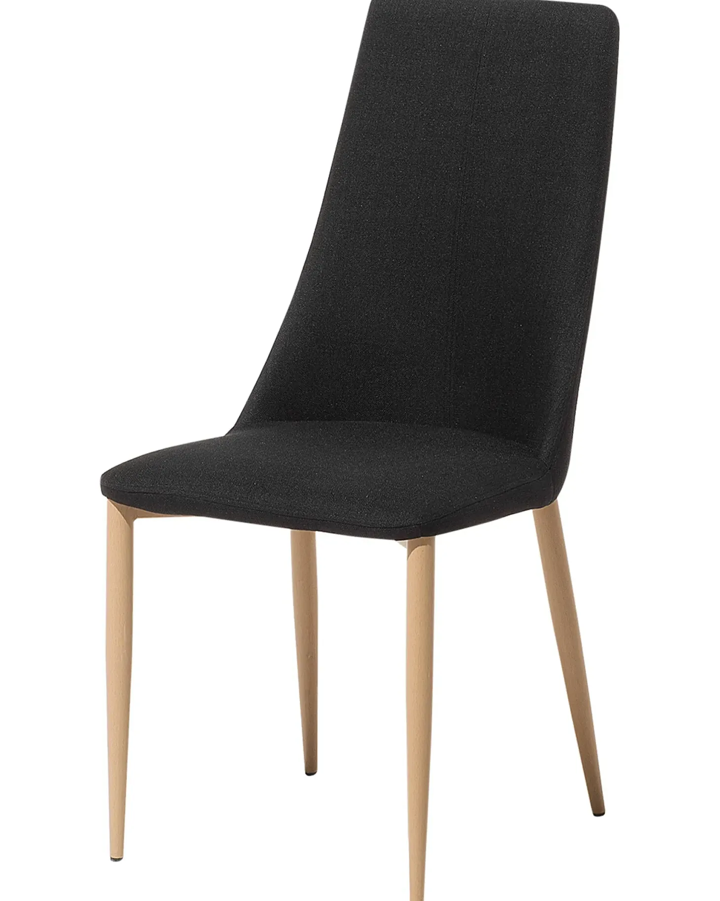 Sæt med 2 spisebordsstole CLAYTON Sort