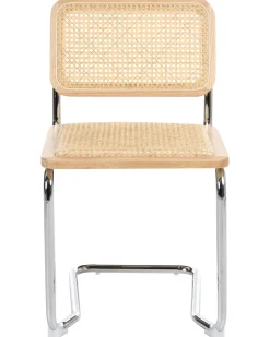 Sæt med 2 spisebordsstole CORDOVA Rattan Lysebrun