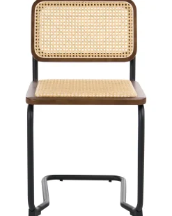 Sæt med 2 spisebordsstole CORDOVA Rattan Brun
