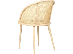Sæt med 2 spisebordsstole CORNELL Metal Lys Beige