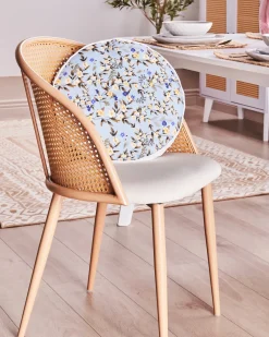 Sæt med 2 spisebordsstole CORNELL Metal Lys Beige
