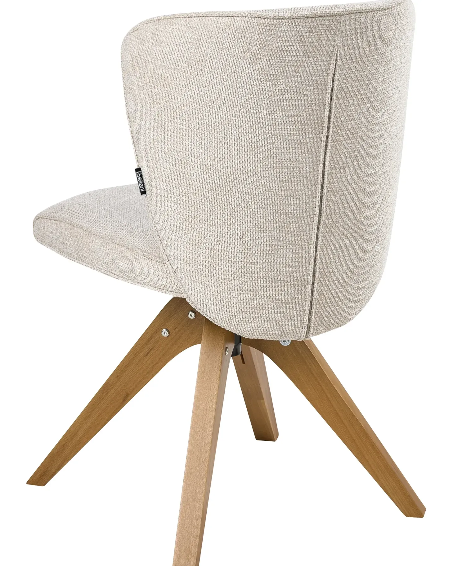 Sæt med 2 spisebordsstole COSO Lys Beige