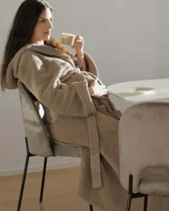 Sæt med 2 spisebordsstole COVELO Velour Grå