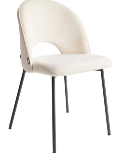 Sæt med 2 spisebordsstole COVELO Lys Beige