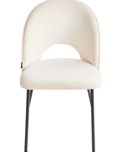 Sæt med 2 spisebordsstole COVELO Lys Beige