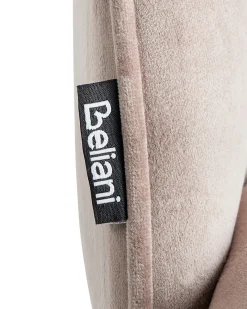Sæt med 2 spisebordsstole COVELO Velour Brungrå