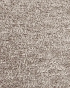 Sæt med 2 spisebordsstole COWLEY Chenille Brungrå
