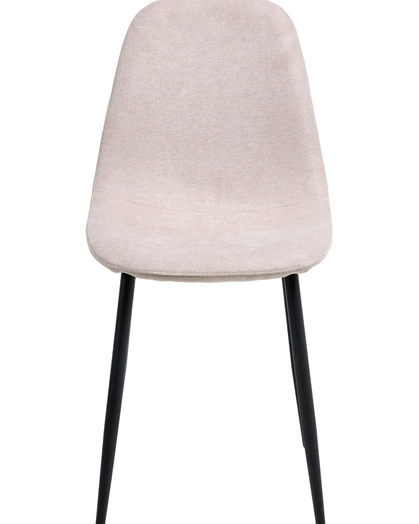 Sæt med 4 spisebordsstole CRANDALL Beige