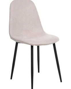 Sæt med 4 spisebordsstole CRANDALL Beige