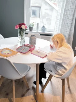 Sæt med 2 spisebordsstole DAKOTA II Hvid