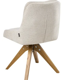 Sæt med 2 spisebordsstole DORRIS Lys Beige