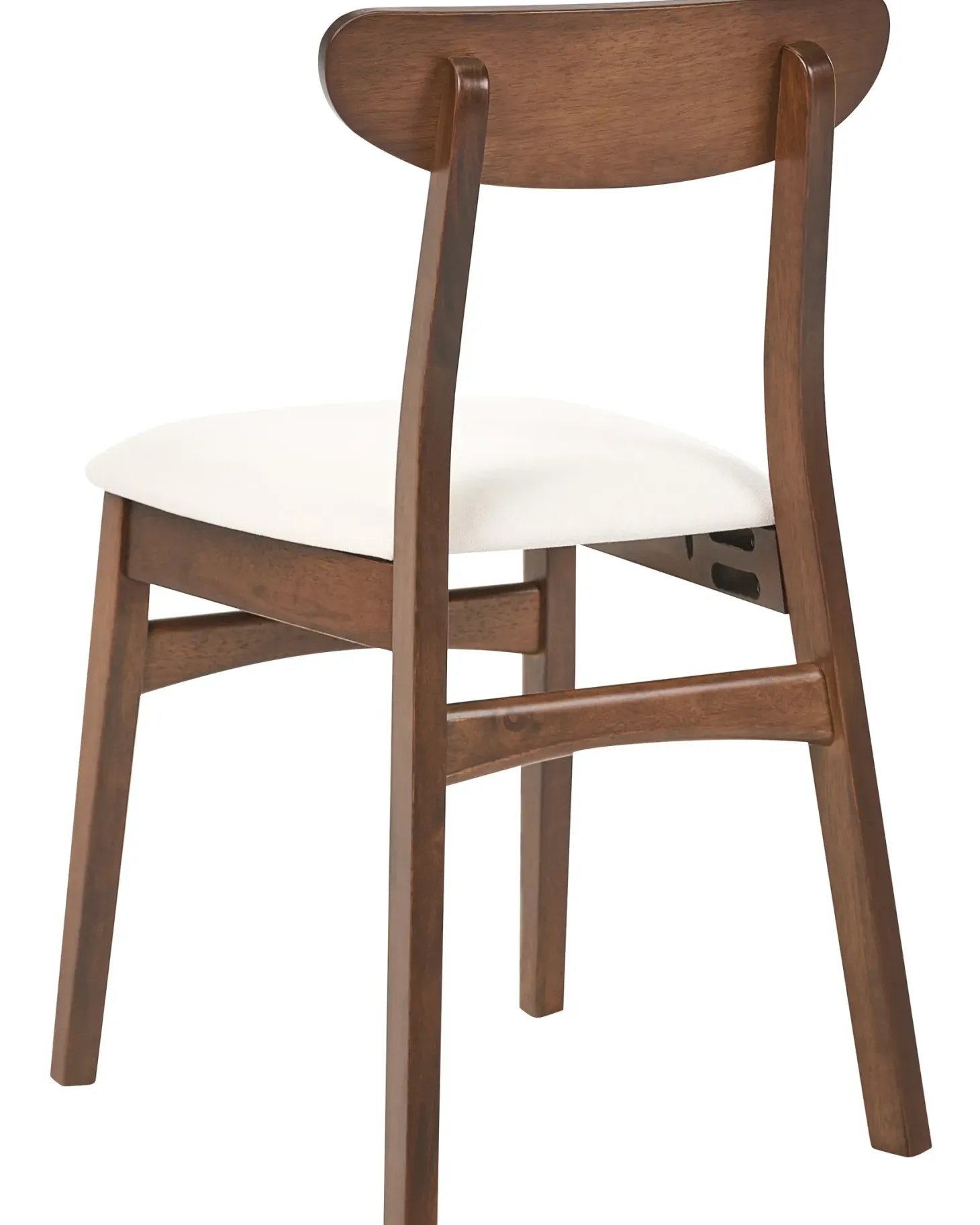 Sæt med 2 spisebordsstole DOYLE Træ Brun/lys beige