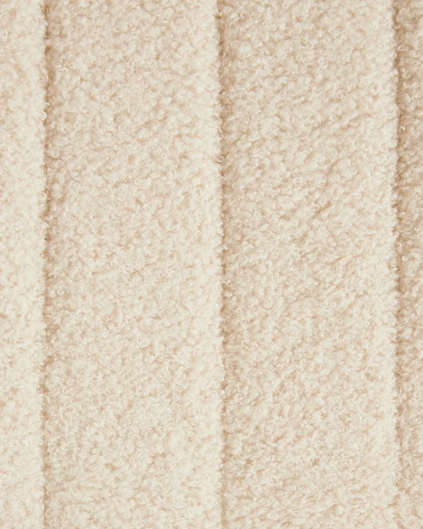 Sæt med 2 spisebordsstole DUBROVNIK Boucle Lys Beige