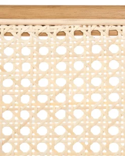Sæt med 2 spisebordsstole EDINA Lysebrun/beige
