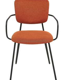 Sæt med 2 spisebordsstole ELKO Orange