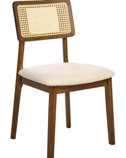 Sæt med 2 spisebordsstole EMBAR Træ Brun