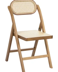 Sæt med 2 spisebordsstole Foldbar ORAISON Bambus Brun