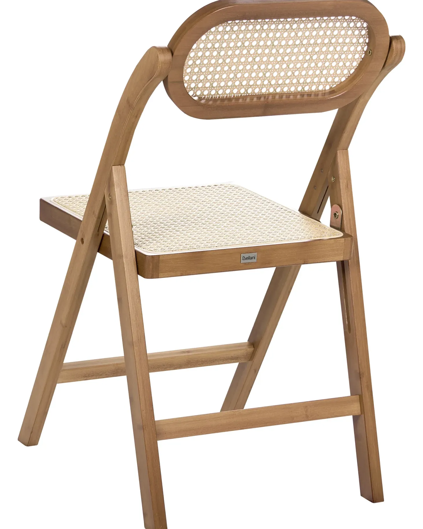 Sæt med 2 spisebordsstole Foldbar ORAISON Bambus Brun
