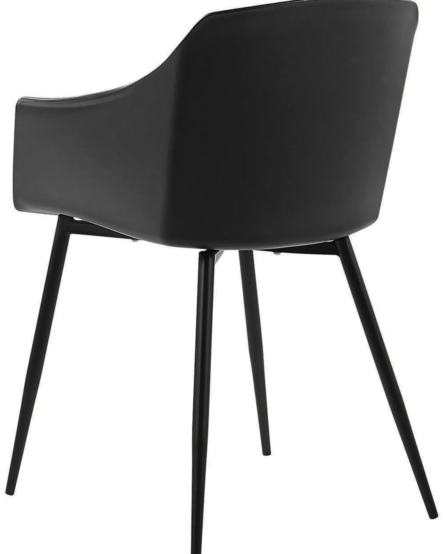 Sæt med 2 spisebordsstole FONDA Sort