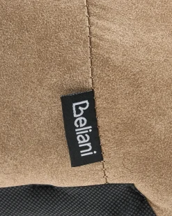 Sæt med 2 spisebordsstole HAILEY Kunstruskind Beige