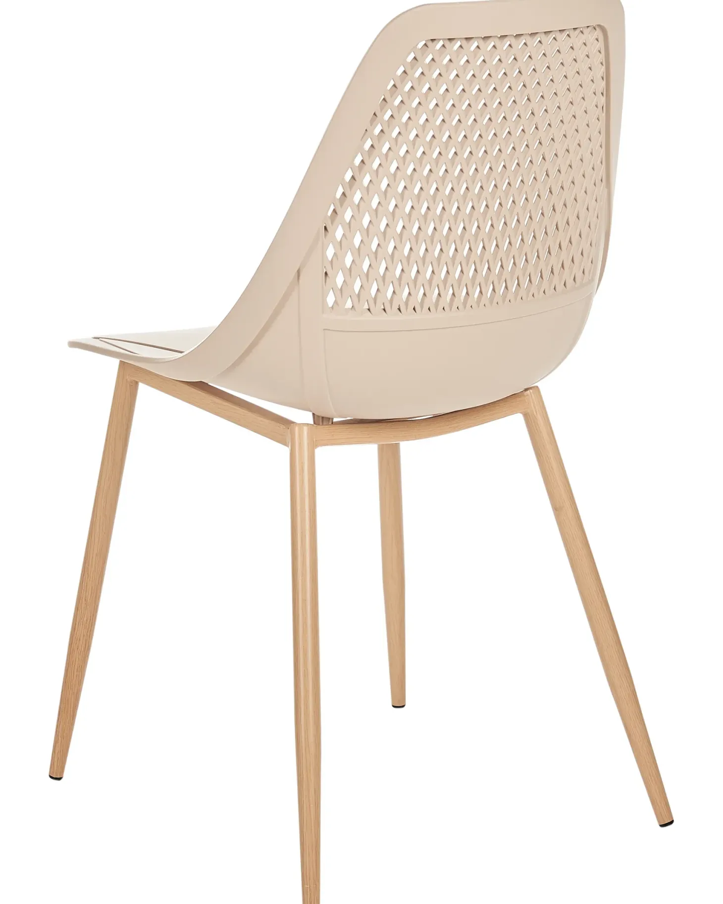 Sæt med 4 spisebordsstole HAZELTON Beige